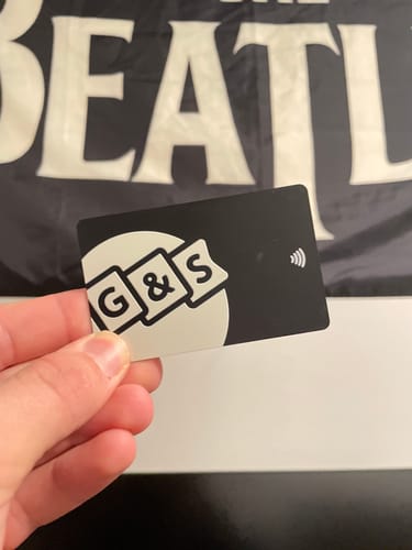 Customer photo review of Custom NFC Business Card