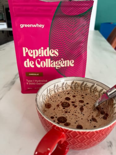 Customer photo review of Peptides de Collagène PEPTAN®