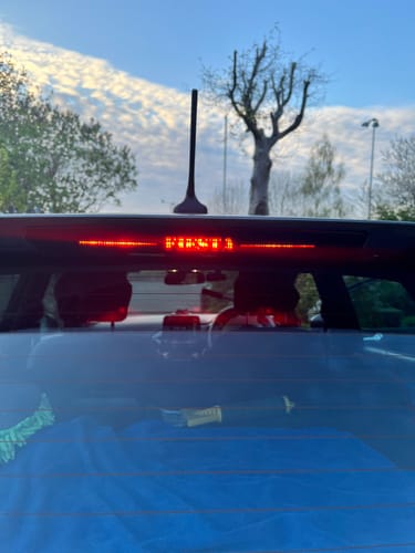 Customer photo review of Upper Middle Brake Light Cover Plate - Mk8/8.5 Fiesta, Mk4/4.5 Focus & Mk2 Puma