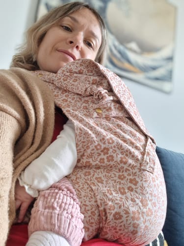 Customer photo review of Blossom Exquis Baby Carrier