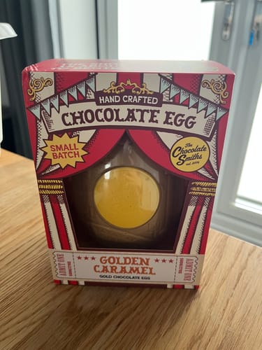 Customer photo review of The Golden Easter Egg - min 500g