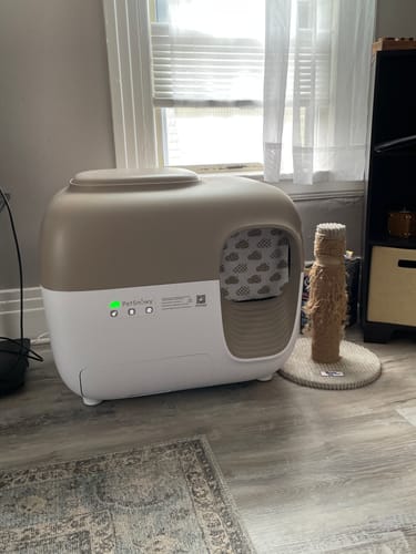 Customer photo review of Self-Cleaning Litter Box