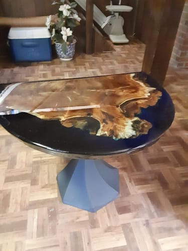 Customer photo review of 311 Lithe 28" Tulip Dining Table Base - Medium
