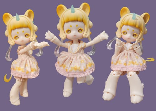 Customer photo review of Antu Cute Beast Magic Series Action Figure BJD Blind Box