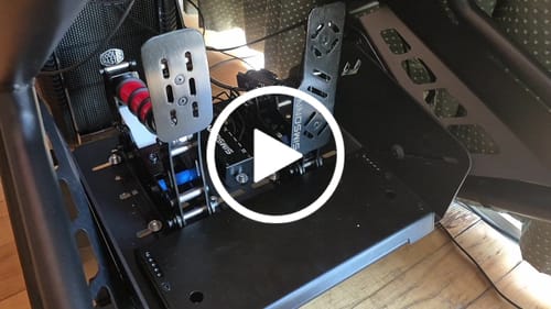 Customer video review of Simsonn Plus X Pedal Racing Simulator Pedals Upgraded from Pro Plus Pedal