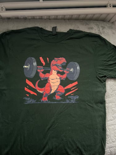 Customer photo review of T-REX T-SHIRT