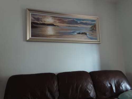 Customer photo review of Walking The Dog At Dusk By Duncan Palmar