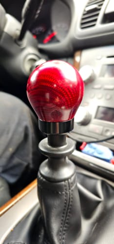 Customer photo review of Damaged Shift Knobs