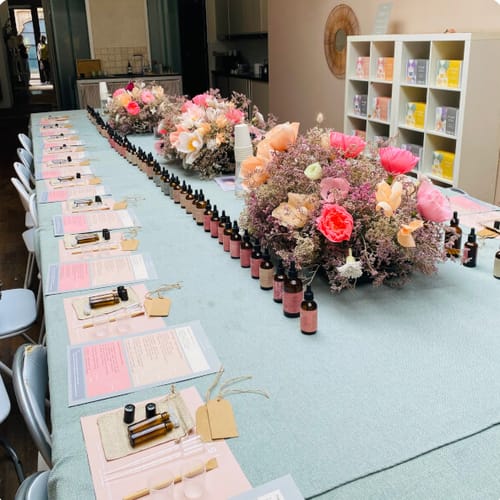 Customer photo review of Natural Perfume & Scent Creation Workshop, SHOREDITCH LONDON - £55