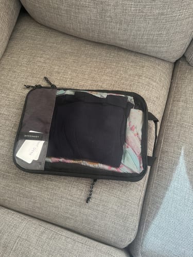 Customer photo review of Bagsmart Compression Packing Cubes