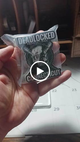 Customer video review of 200 Custom 3" Laminated Vinyl Stickers