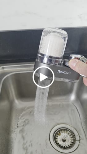 Customer video review of FlowPure Tap Water Filter