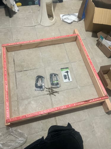 Customer photo review of Tufting Starter Kit (2 Machines)