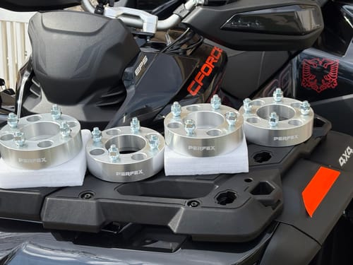 Customer photo review of CFMoto Wheel Spacers - CForce 400/500/600/800/1000