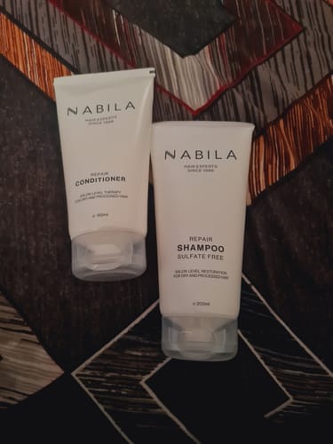 Customer photo review of Sulfate-Free Repair Bundle