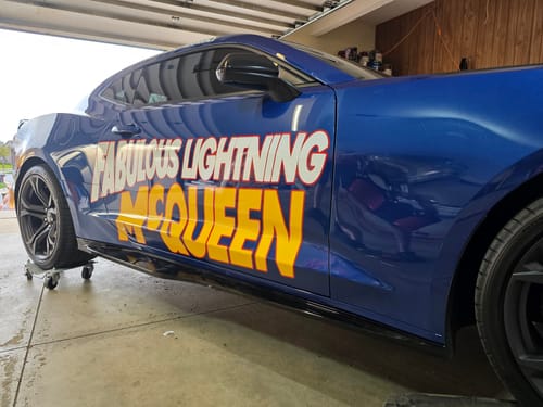 Customer photo review of 6th Gen Camaro ZL1 Conversion Side Skirts