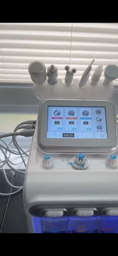 Customer photo review of Hydrogen H2+ 6in1 HydraFacial Machine Hydrogen Purification Device