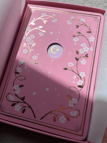 Customer photo review of Tsuki ‘Sakura Journey 2025' Collector's Edition Special Planner Bullet Journal ☾
