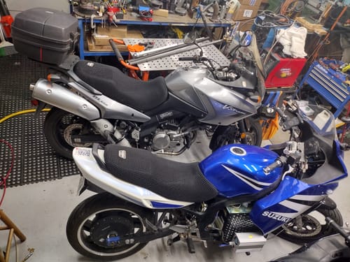 Customer photo review of Wind Rider Seat Cover