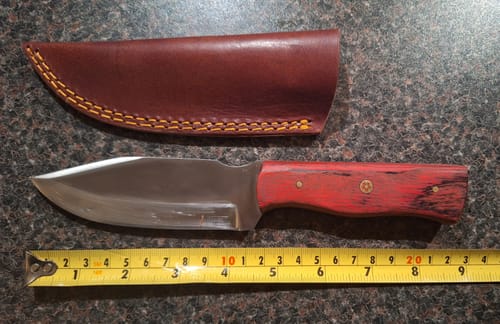 Customer photo review of Crimson Clip Point