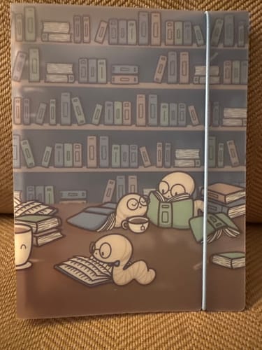 Customer photo review of Freebie: Cozy Bookworms Set!