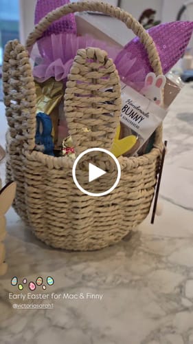 Customer video review of Personalised Easter Bunny Tags