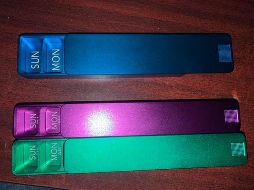 Customer photo review of Weekly AM-PM Pill Case 2.0