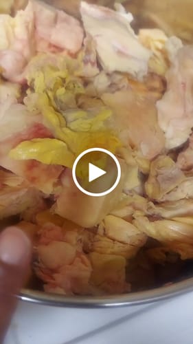 Customer video review of SUET (BEEF FAT) FOR RENDERING TALLOW AND COOKING