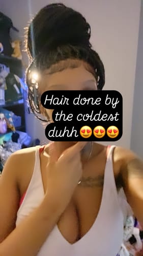Customer photo review of Full Lace Human Hair Wig