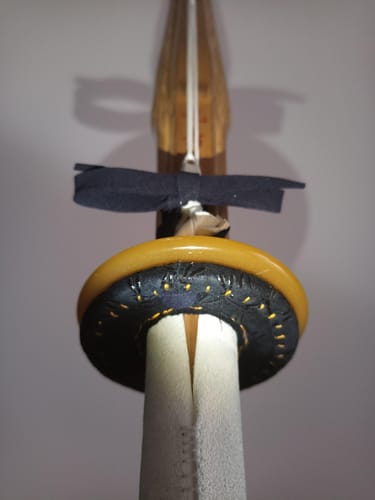 Customer photo review of Genuine Inden Traditional Leather Tsubadome