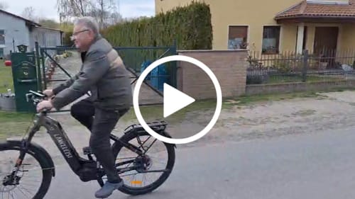 Customer video review of Lankeleisi MG600 Lite 250W 27.5" Electric Trekking Bike 720Wh SUV E-bike with Torque Sensor 36V 20Ah Battery