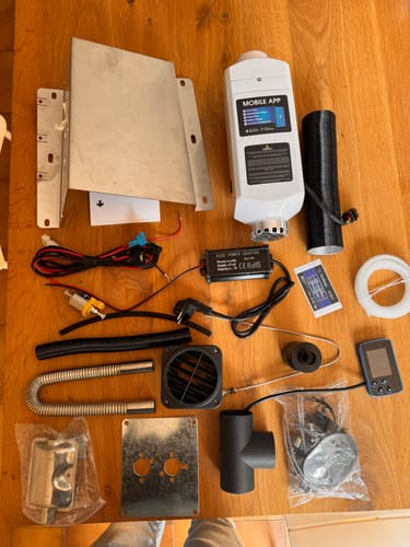 Customer photo review of 12V to 220V Power adapter for Diesel Air Heaters