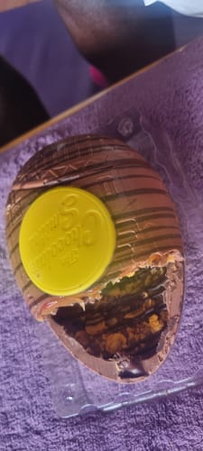 Customer photo review of VIP The Cornflake Tart Easter Egg - min 500g
