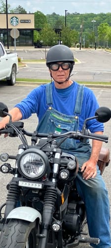 Customer photo review of SOA Smallest Lightest DOT Beanie Flat Black No Peak