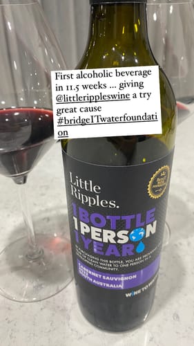 Customer photo review of Cabernet Sauvignon - Single Bottle