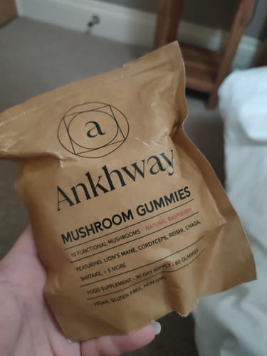 Customer photo review of 2-Month Mushroom Gummies