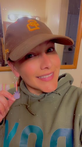 Constance J. review of Exaggerated Patriotic Guitar Dangles Hypoallergenic Earrings for Sensitive Ears Made with Plastic Posts image 1 out of 1