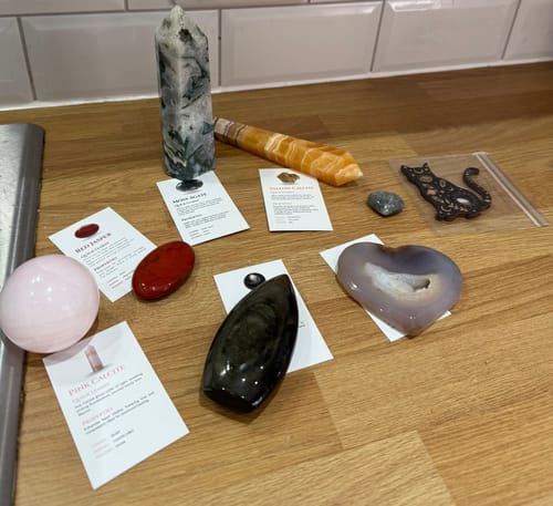Customer photo review of Crystal Mystery Box
