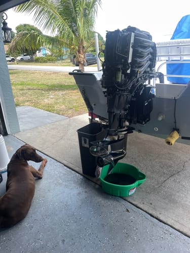 Customer photo review of Outboard Motor Gear Lube Oil Pump
