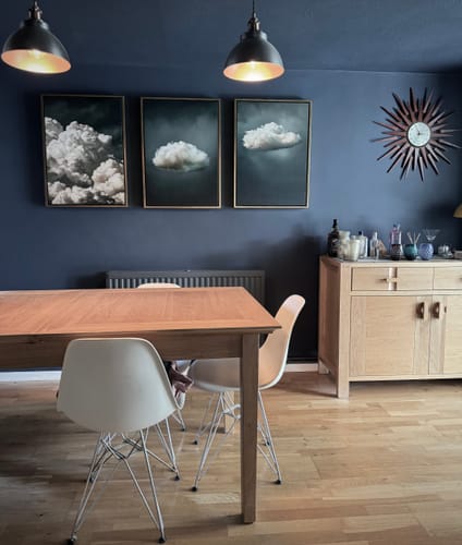 Customer photo review of Vintage Clouds Set of 3 Prints