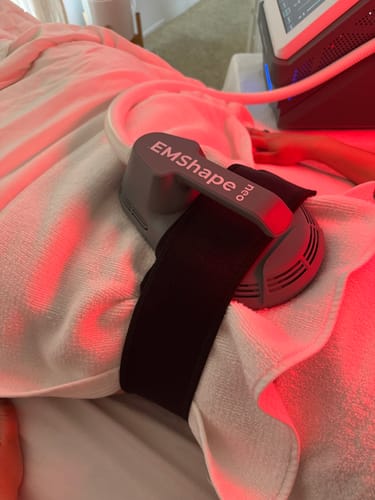 Customer photo review of EMShape® Neo Fit Body Sculpting Machine