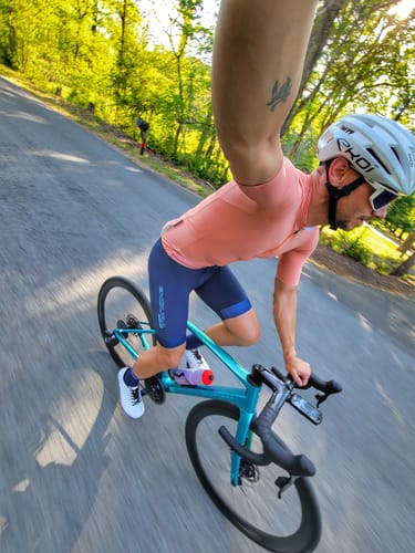 Customer photo review of VIVIDNESS JERSEY - PINK