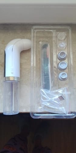 Customer photo review of Electric Blackhead Remover & Pore Cleaner
