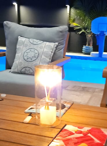 Customer photo review of Hurricane Vase