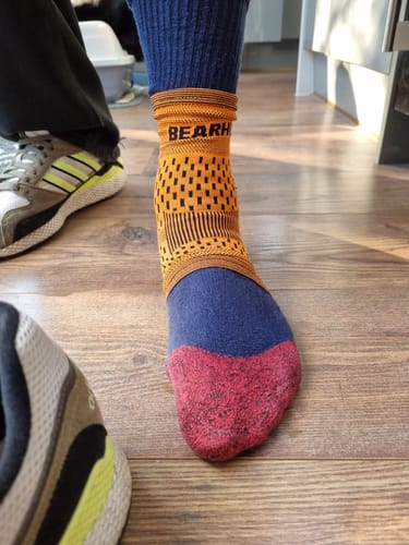 Steven B. review of Bamboo Ankle Compression Support Sleeve For Achilles Tendon And Ankle Sprains image 1 out of 1