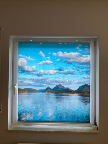 Customer photo review of Klemmfix Rollo - Foto hochladen | Motiv-Klemmrollo