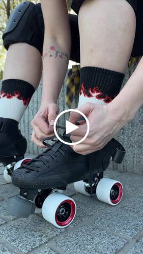 Customer video review of Prostar Roller Derby Skates - Tracer Black