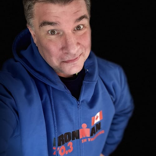 Customer photo review of Men's zip hoodie