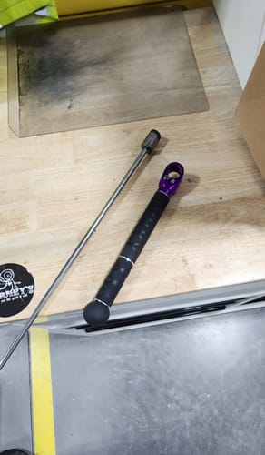 Customer photo review of Dead Dent Tools "End Game" Removable Indexing Handle Aluminum