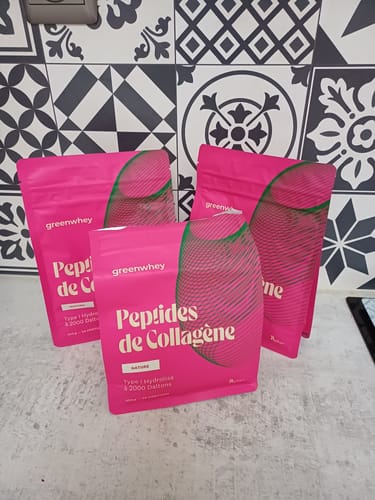 Customer photo review of Peptides de Collagène PEPTAN®